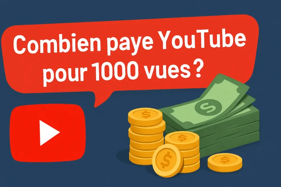 combien paye youtube pour 1000 vues