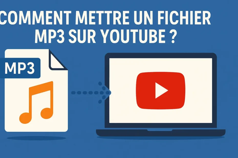 comment mettre un fichier mp3 sur youtube