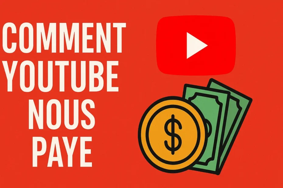 comment youtube nous paye