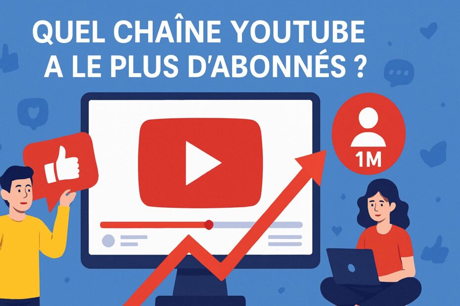 quel chaine youtube a le plus dabonnes