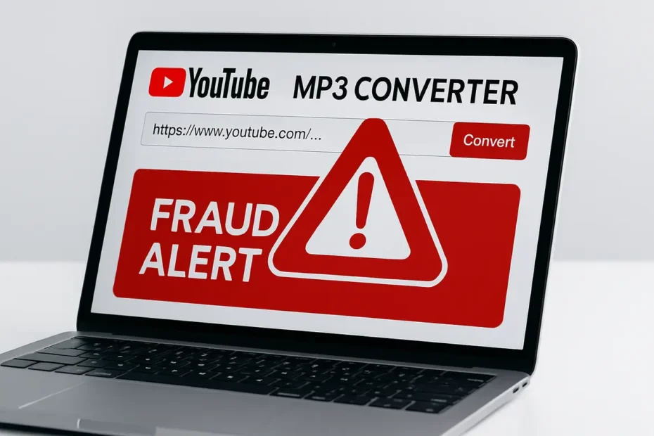 alerte fraude ne vous faites pas piyger par de faux sites qui nous copie mp3converter fr