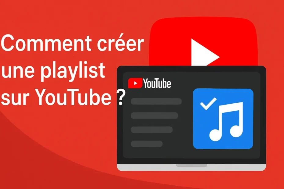 comment cryer une playlist sur youtube